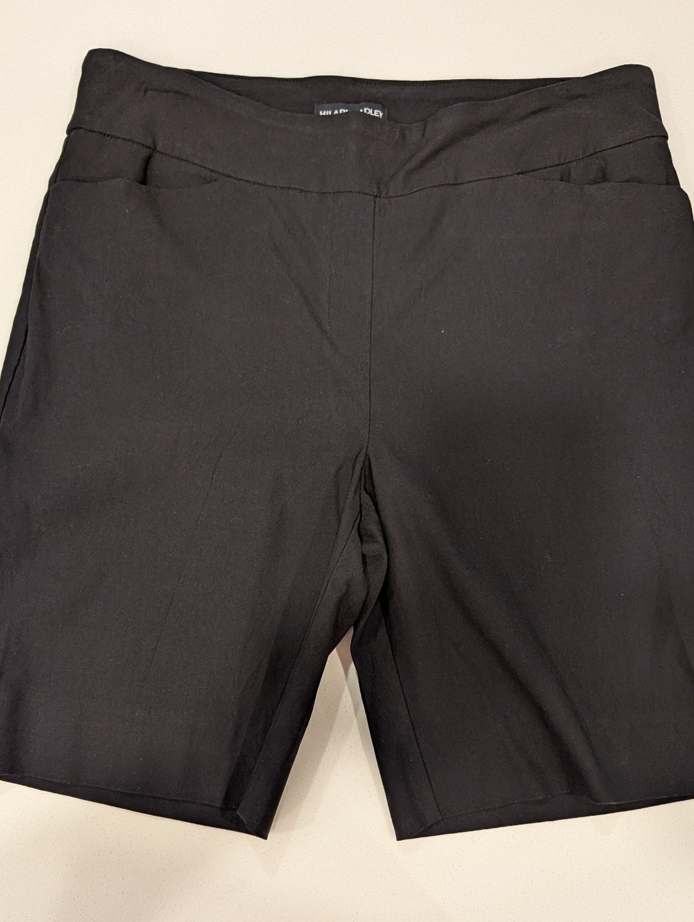 Hilary Radley Black Women's Bermuda Shorts